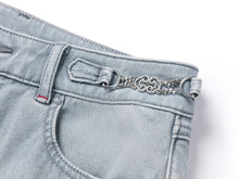 Light Wash Slim Jeans | Grey