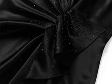 Triacetate Midi Dress | Black