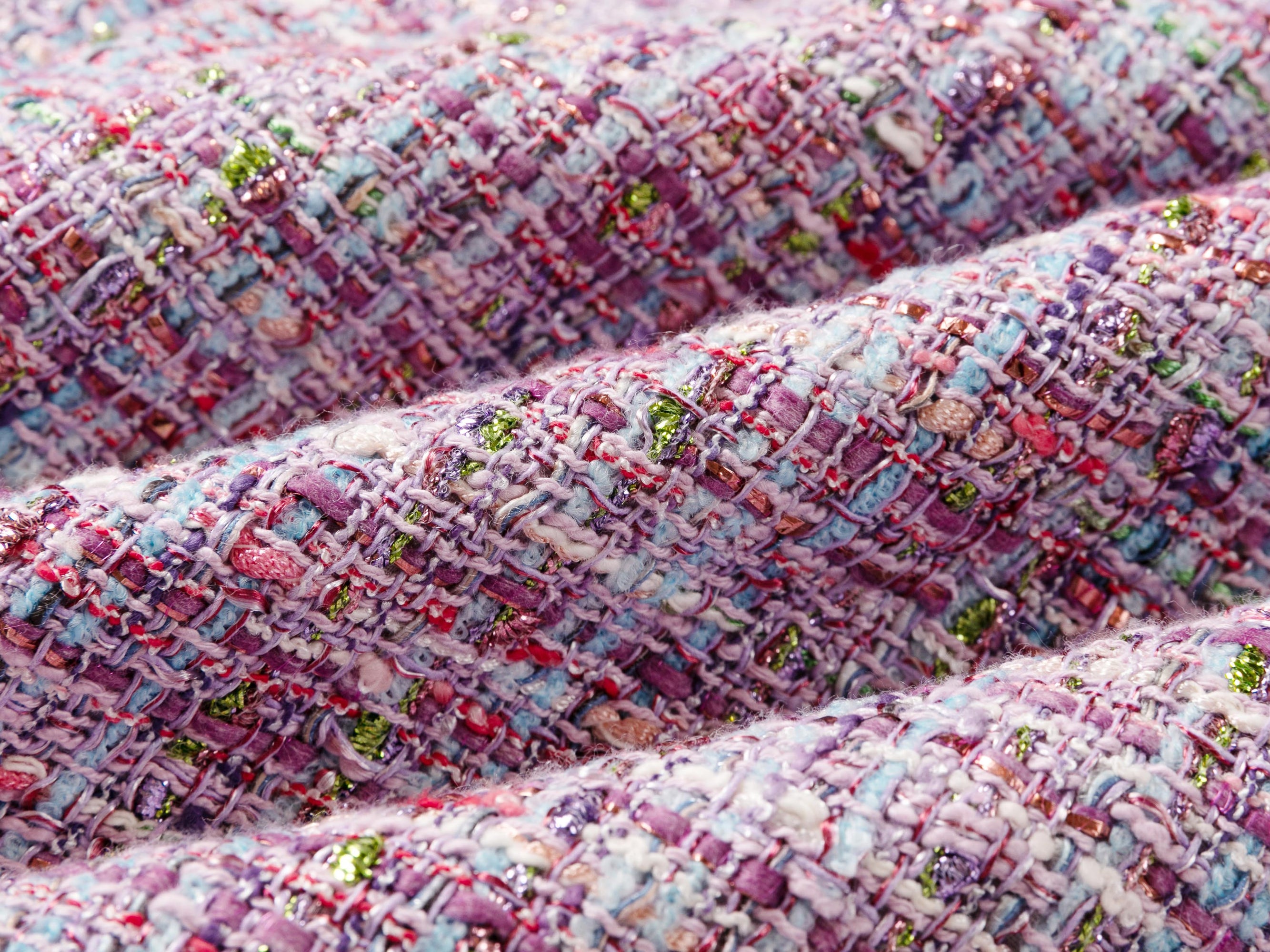 Tweed Dress | Purple