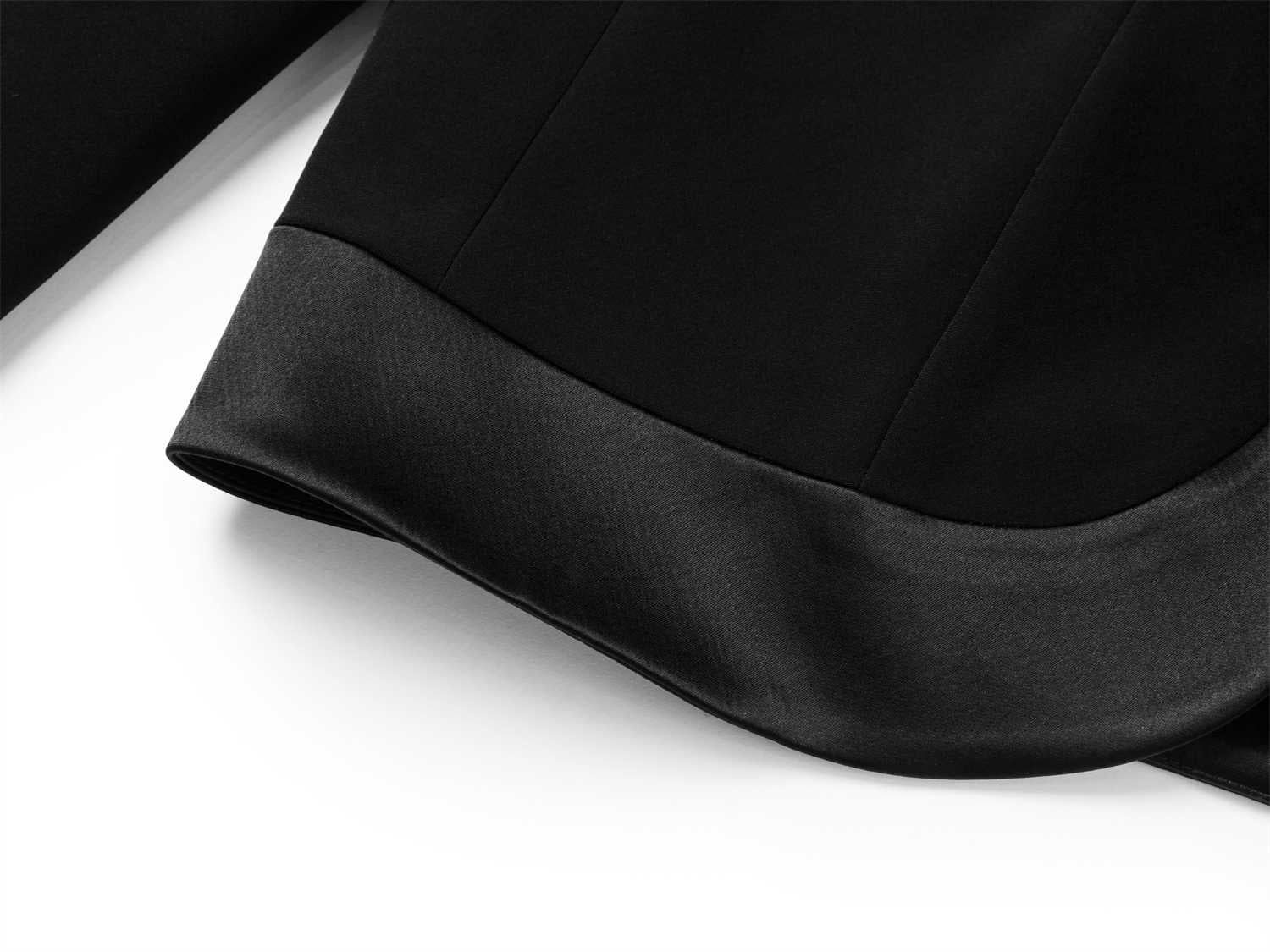 Triacetate Suit Jacket | Black