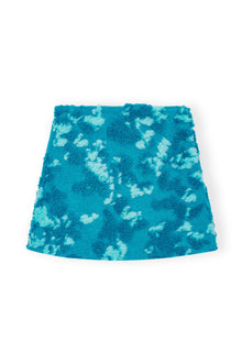 3D Jacquard Skirt | Algiers Blue