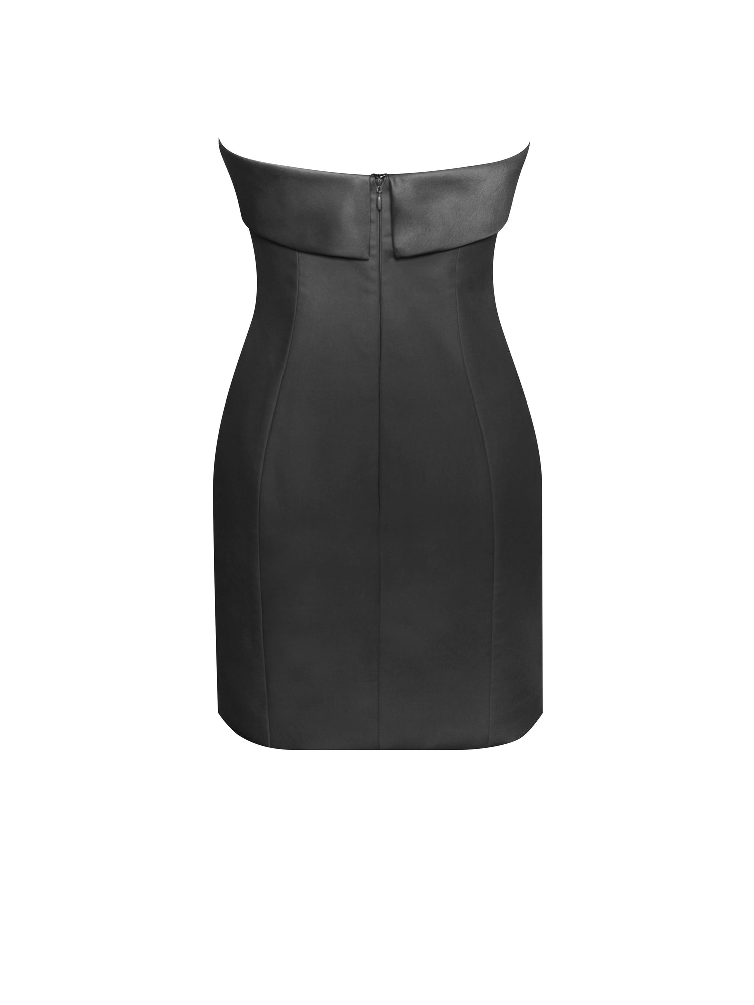 Dalilah Double Breast Mini Dress | Black