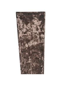 Tess Velvet Opera-Length Gloves | Coffee