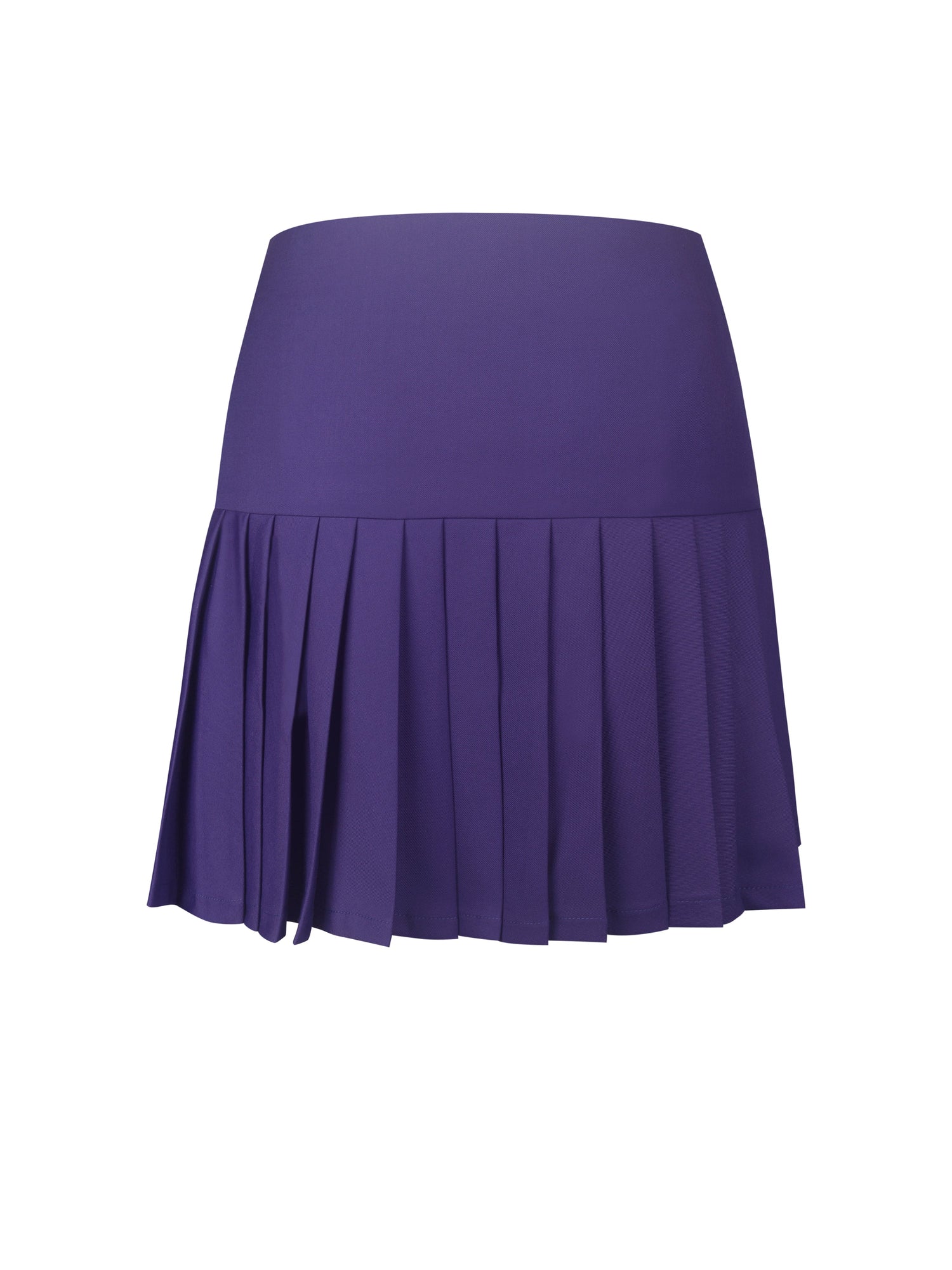 Skylar Pleated A-Line Mini Skirt | Indigo