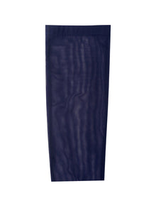Ora Mesh Opera-Length Gloves | Navy