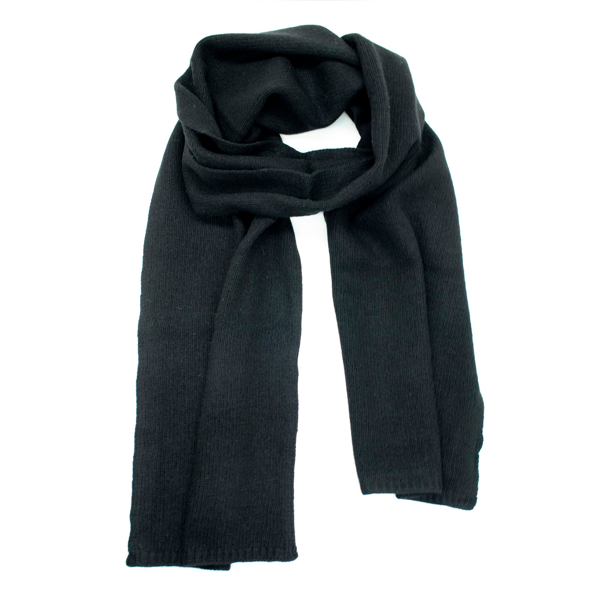 Unisex | Cashmere Scarf | Small | Black