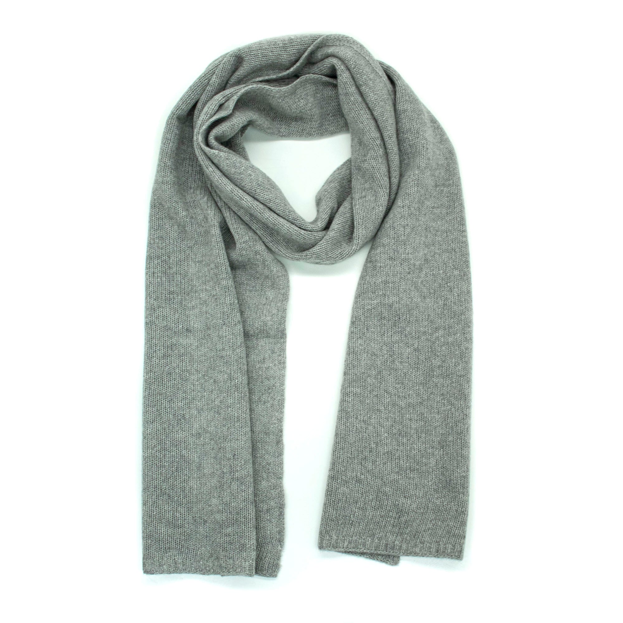 Unisex | Cashmere Scarf | Small | Light Grey