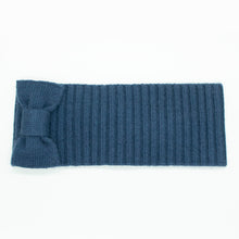 Womens | Headband with Bow | Blue Night