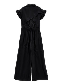 Girls | Satin Jumpsuit | Black