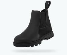 Angled view of a Native Shoes Kids Kensington Treklite Kids | Jiffy Black Footwear