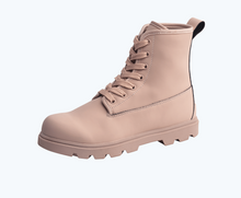 Angled view of a Native Shoes Kids Johnny Treklite Bloom Kids | Chameleon Pink/ Chameleon Pink/ Resort Pink Footwear