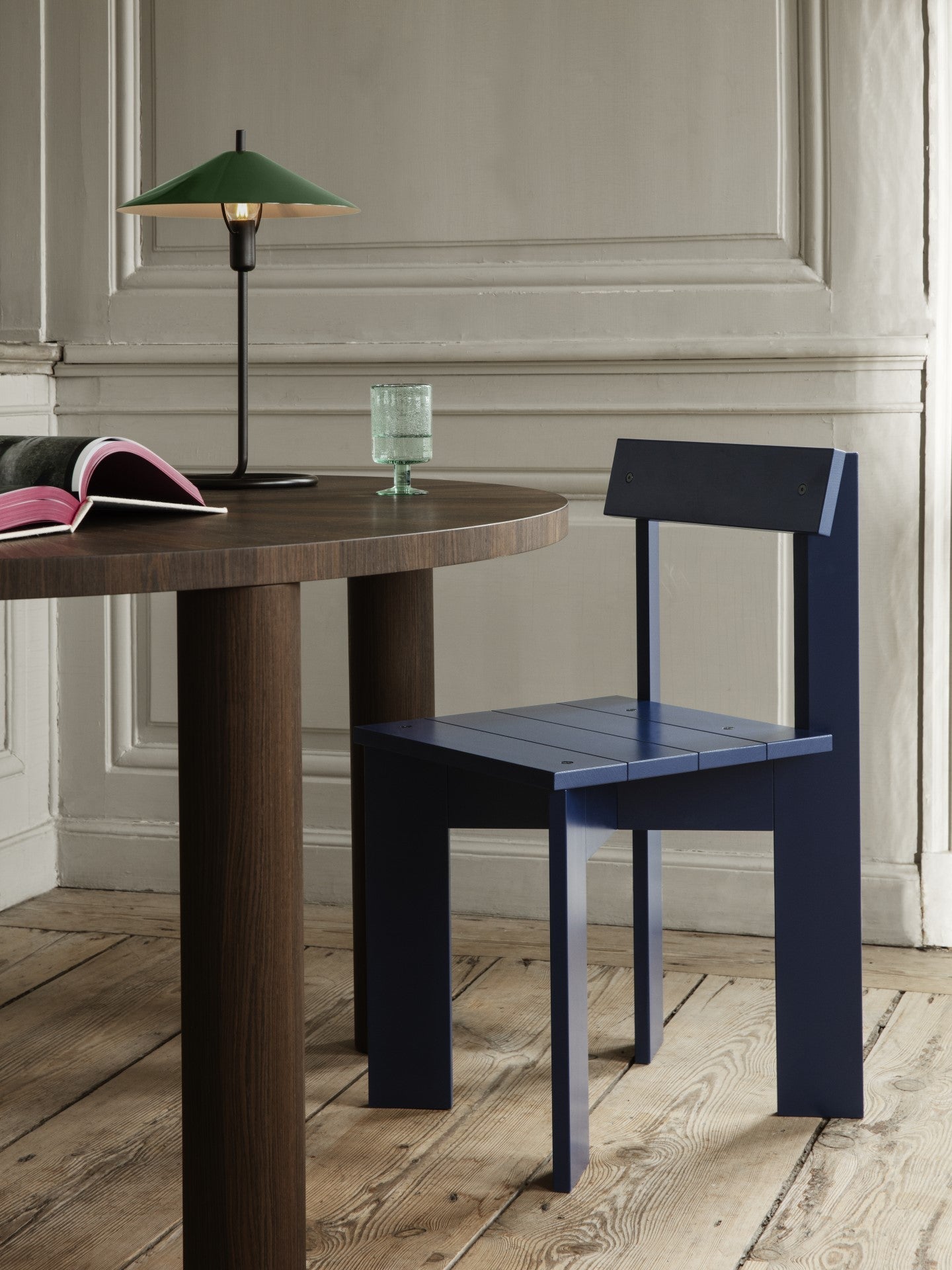 Filo Table Lamp | Black/Dark Olive | UL