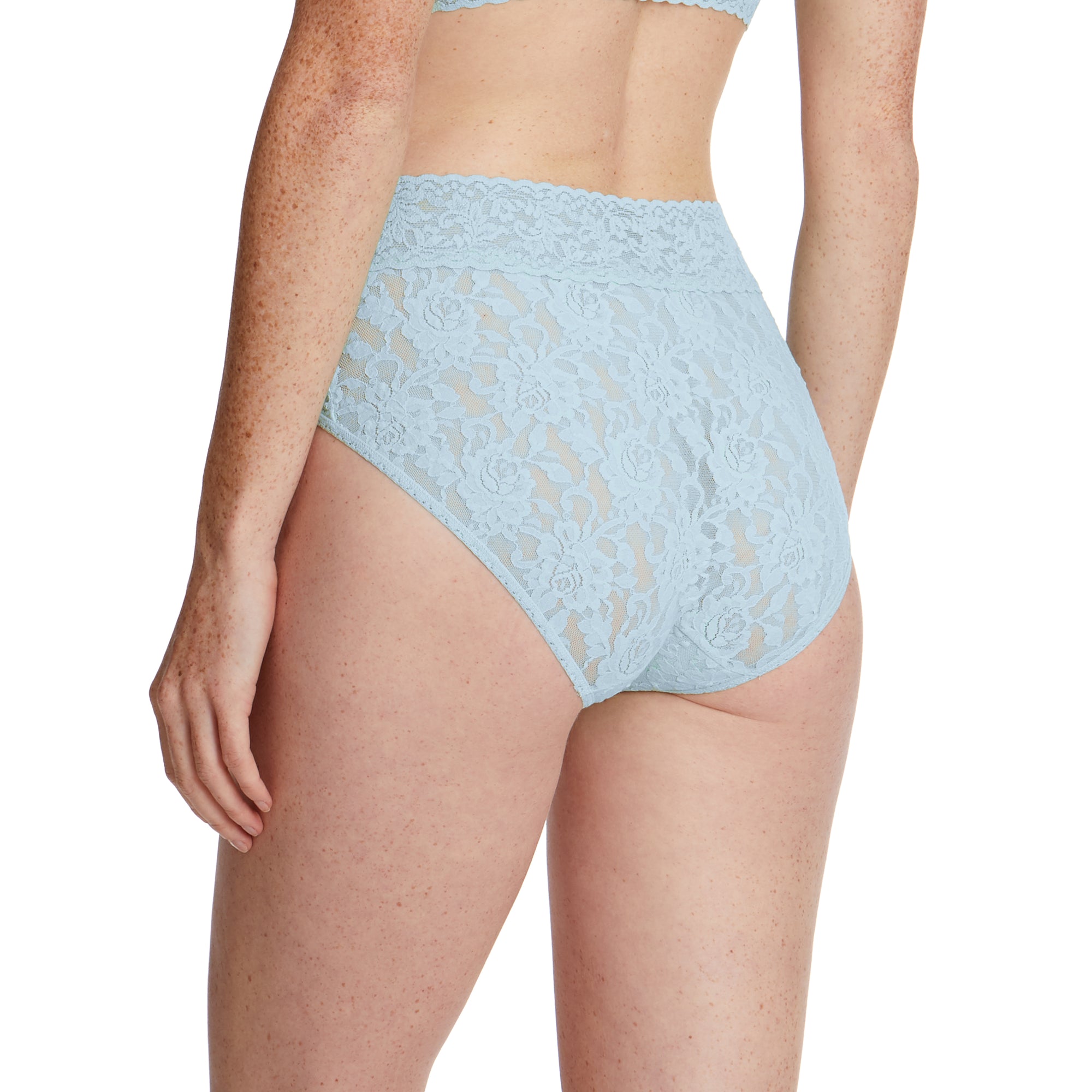 Signature Lace French Brief | Partly Cloudy (Blue)