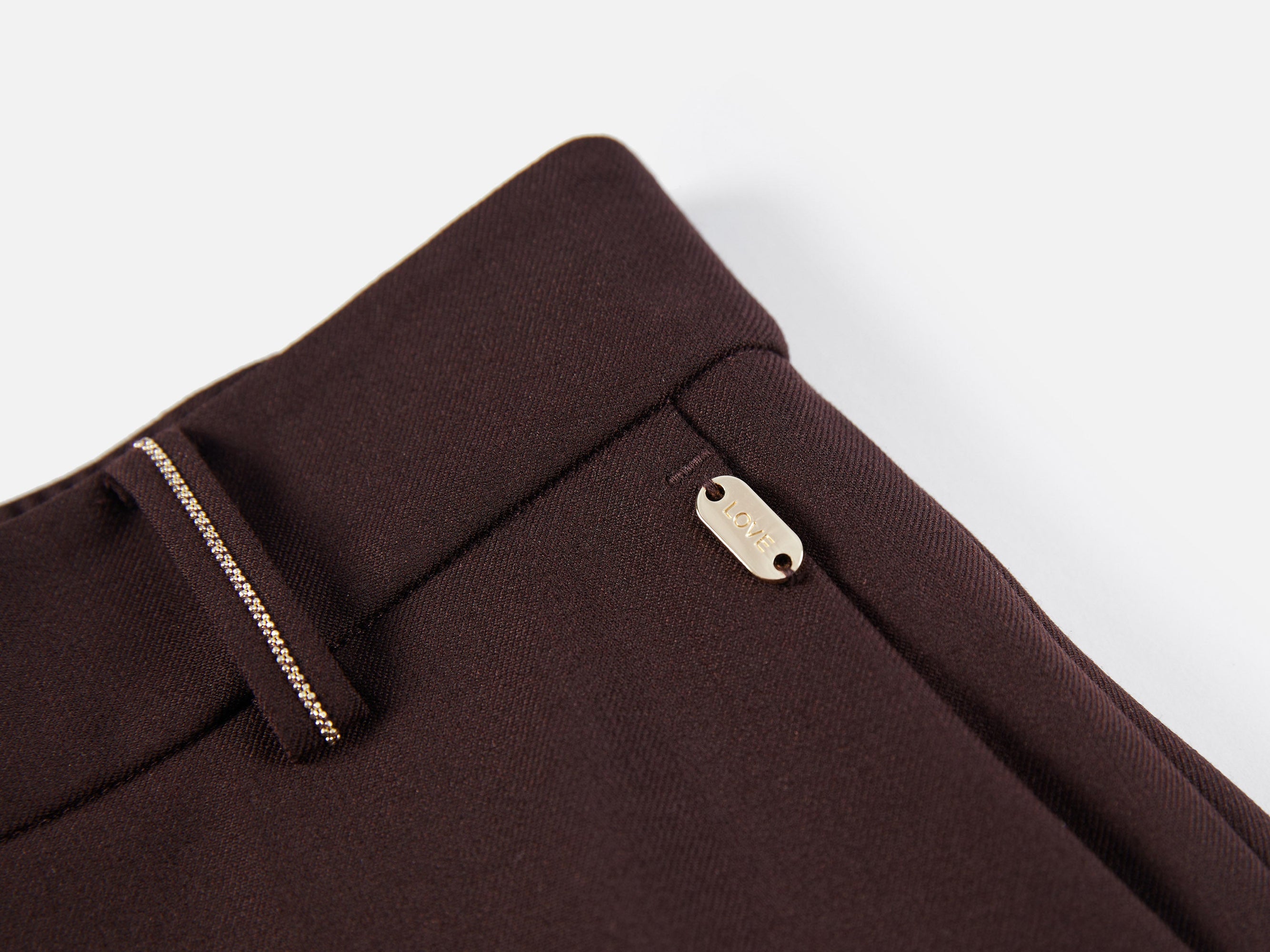 Suit Trouser | Wine Red