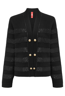 Buttoned Jacket | Black
