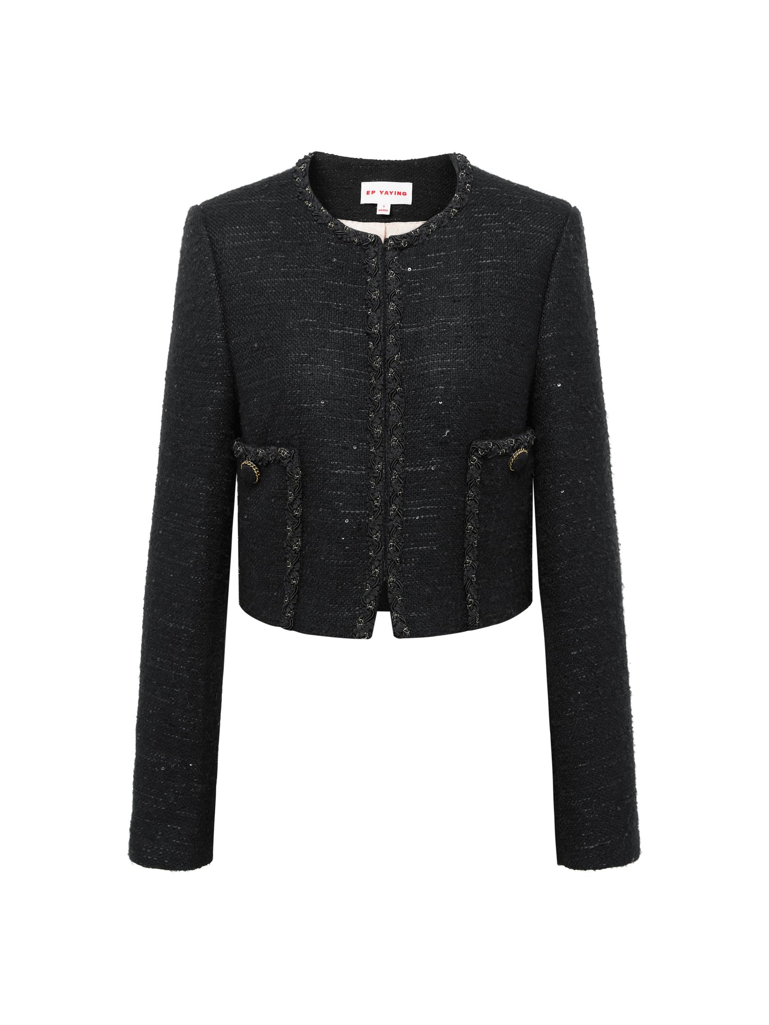 Cropped Jacket | Black