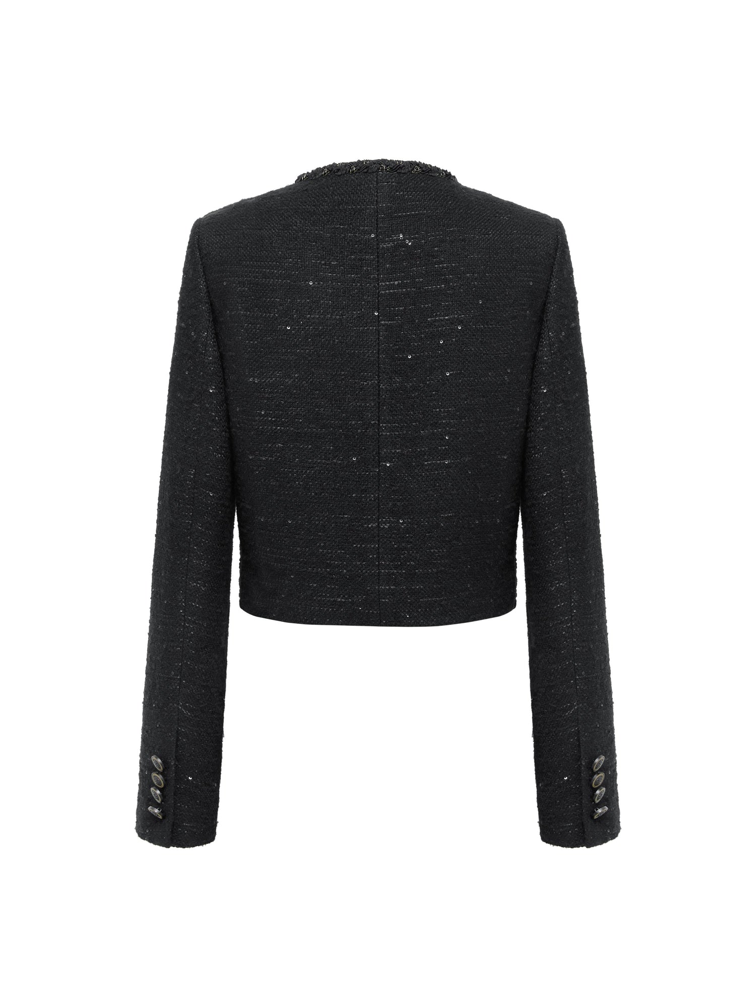 Cropped Jacket | Black