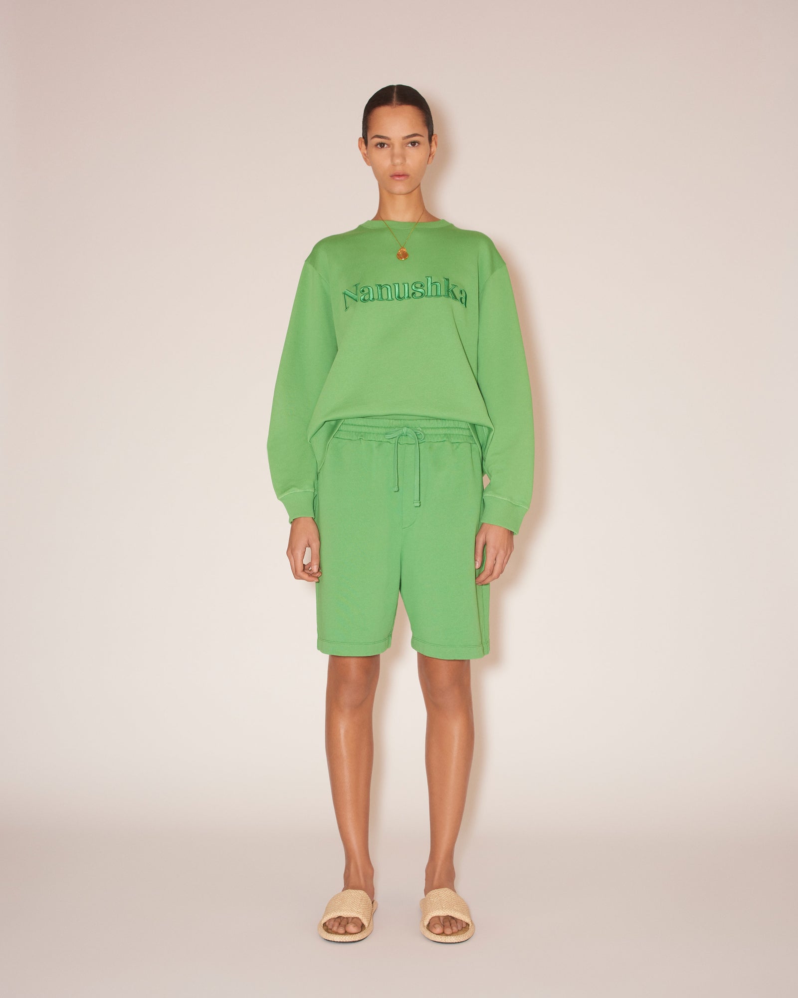 Unisex | Doxxi Organic Cotton Shorts | Green Ss22