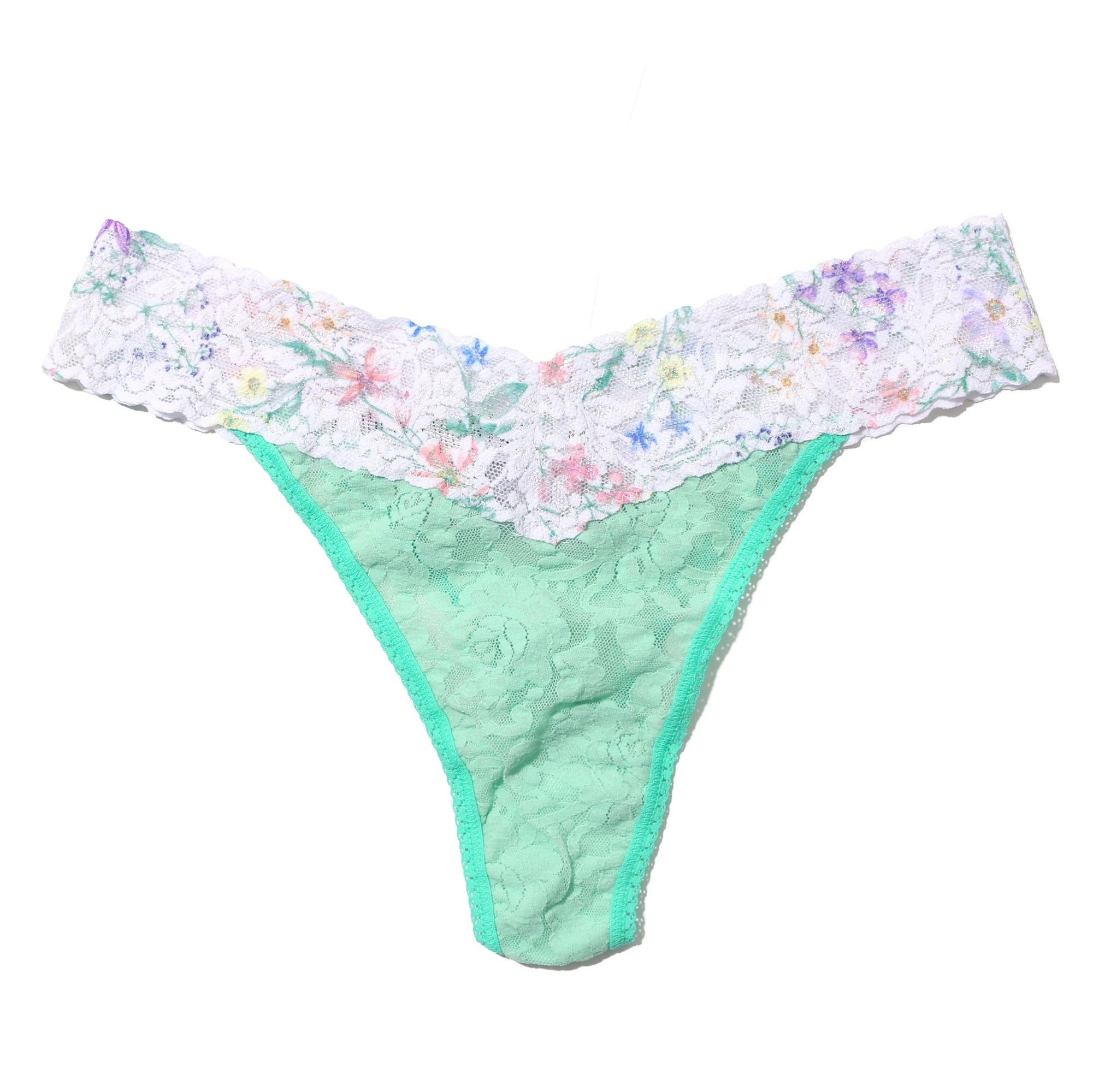 Signature Lace Original Rise Thong | Agave x Midsummer