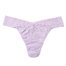 Signature Lace Original Rise Thong | Lavender Fields