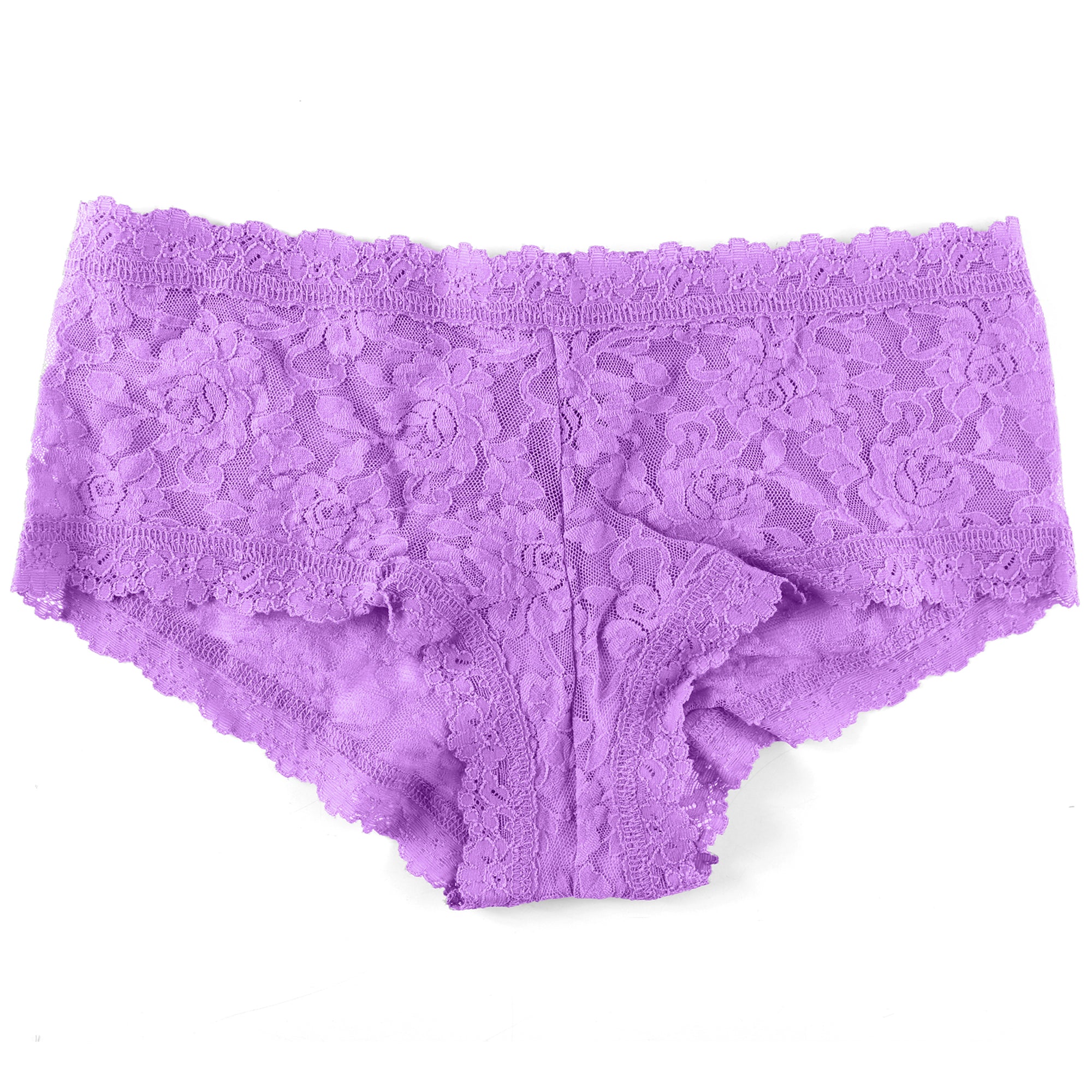 Signature Lace Boyshort | Electric Orchid