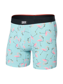 Signature Lace Original Rise Thong & Saxx Boxer Brief | Drinko Flamingo