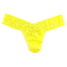 Signature Lace Low Rise Thong | Sunny Day