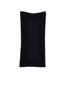 Girls | Long Knit Skirt | Black
