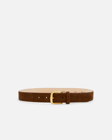 No. 4 Belt | Chocolate/Gold