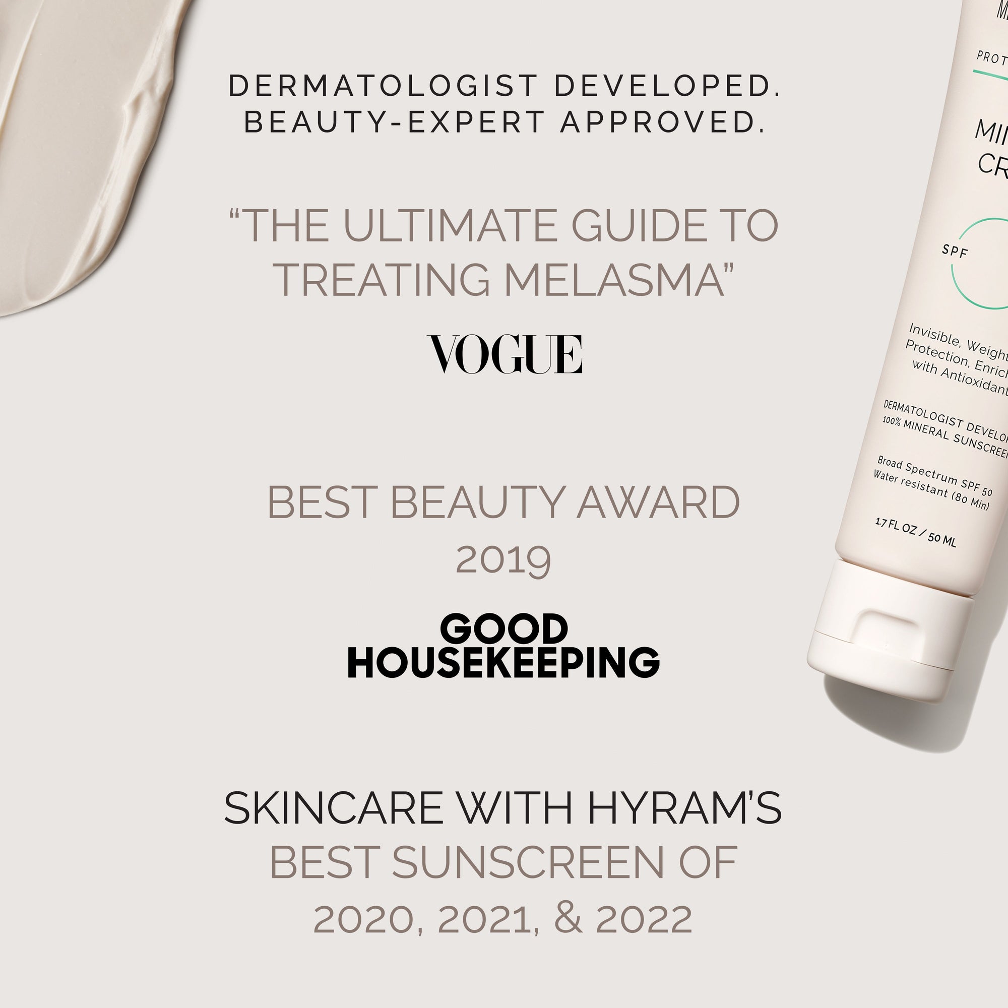 Mineral Creme | SPF 50 | 3.4 oz / 100 ml