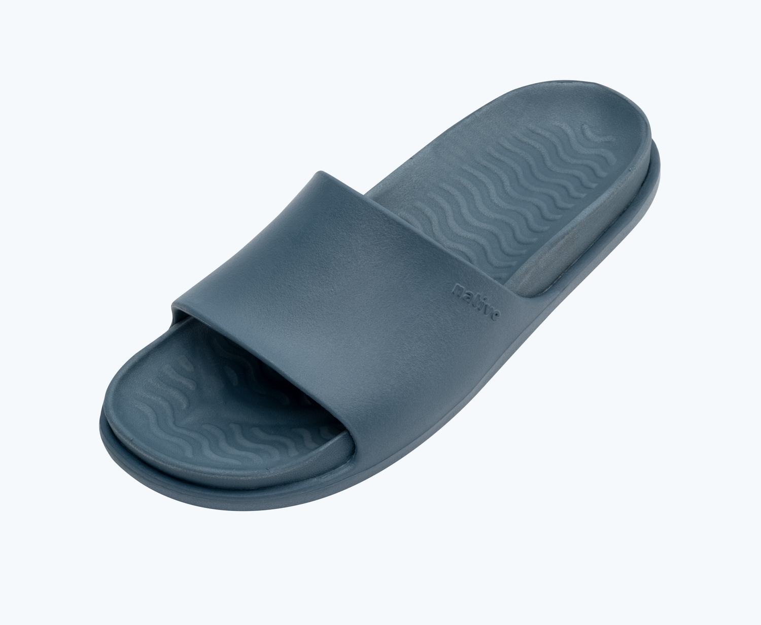 Angled view of a Native Shoes Spencer Lx | Weather Grey/ Weather Grey Footwear