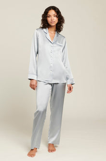 Silk Pyjama | Pearl Blue