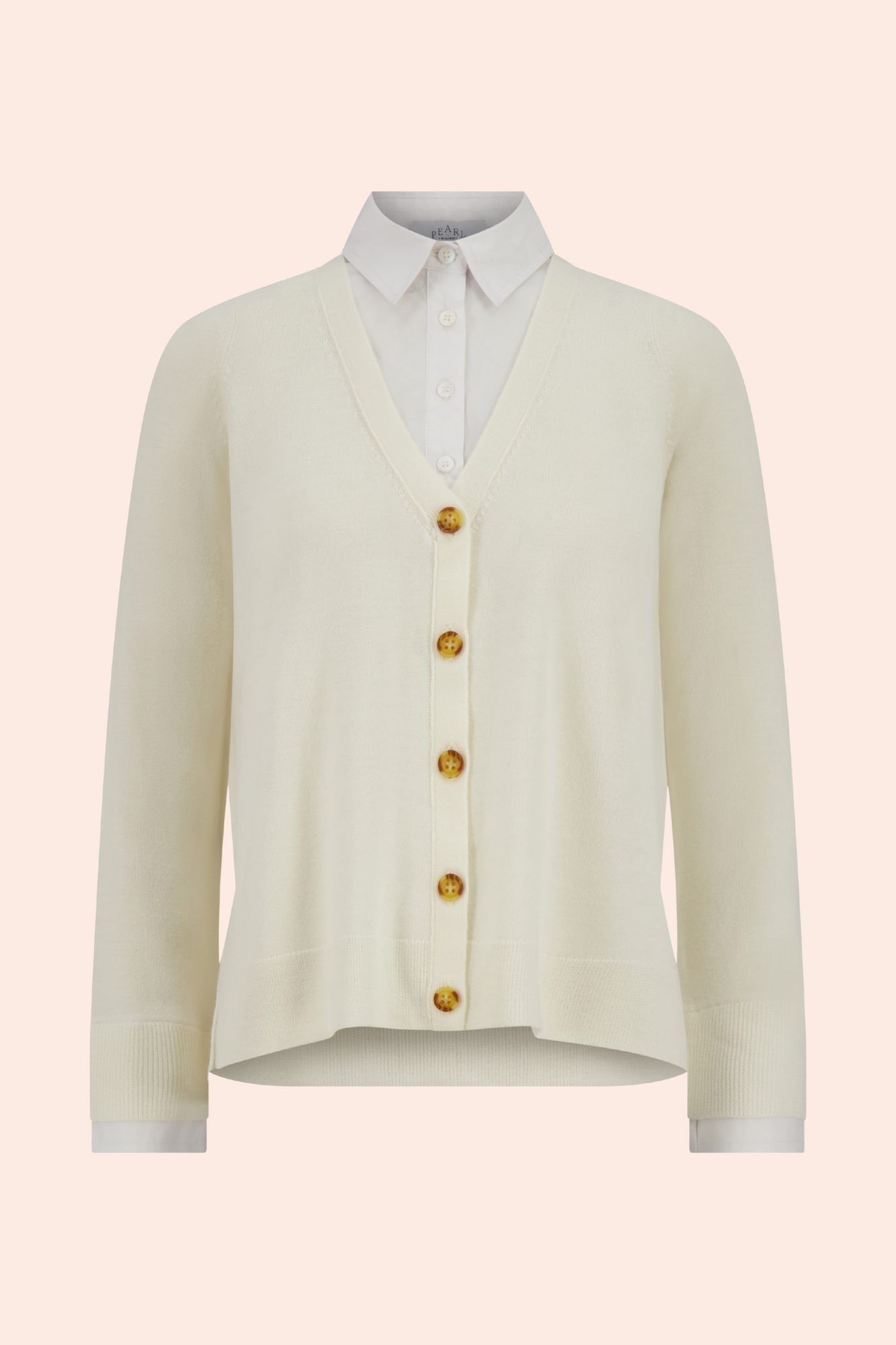 Poplin Combo Knit | Bone