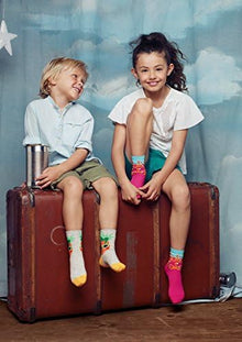 Unisex Kids | Pineapple Socks Kids | Storm Grey