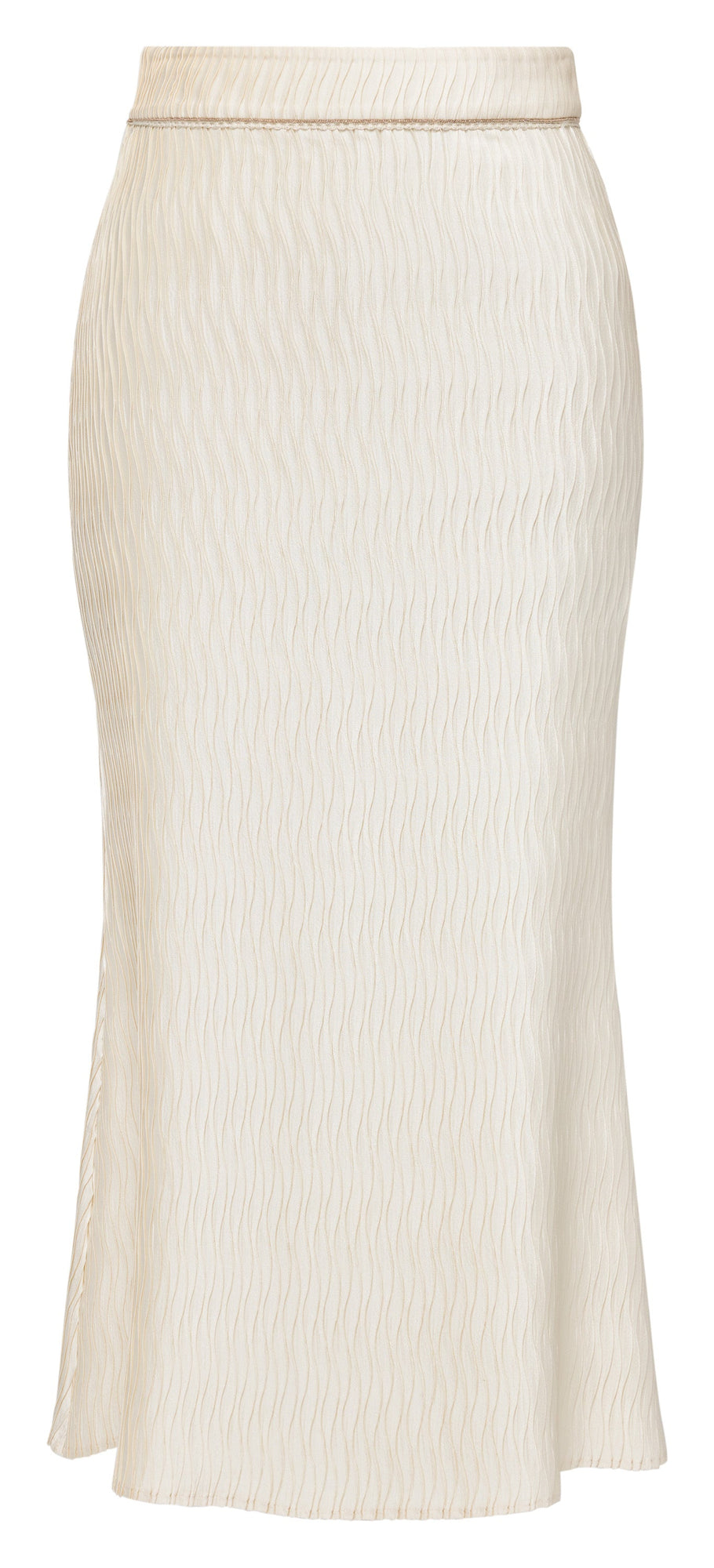High-Waist Skirt | Beige