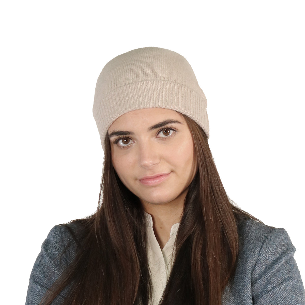 Unisex | Cashmere Beanie | Pelican Grey