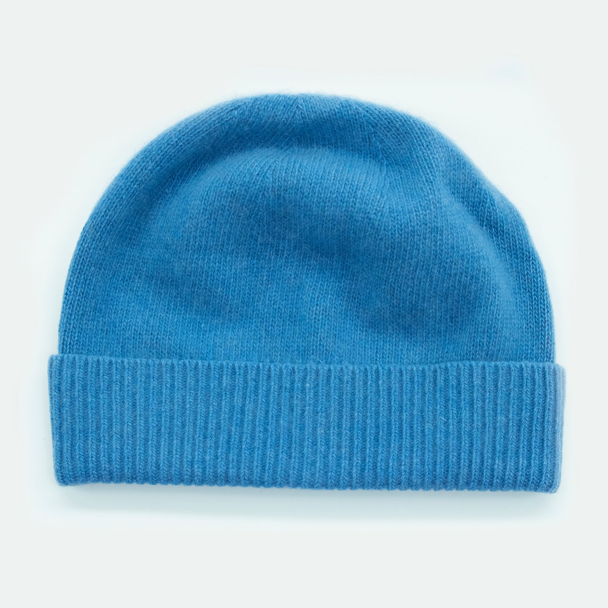 Unisex | Cashmere Beanie | Pottery Blue