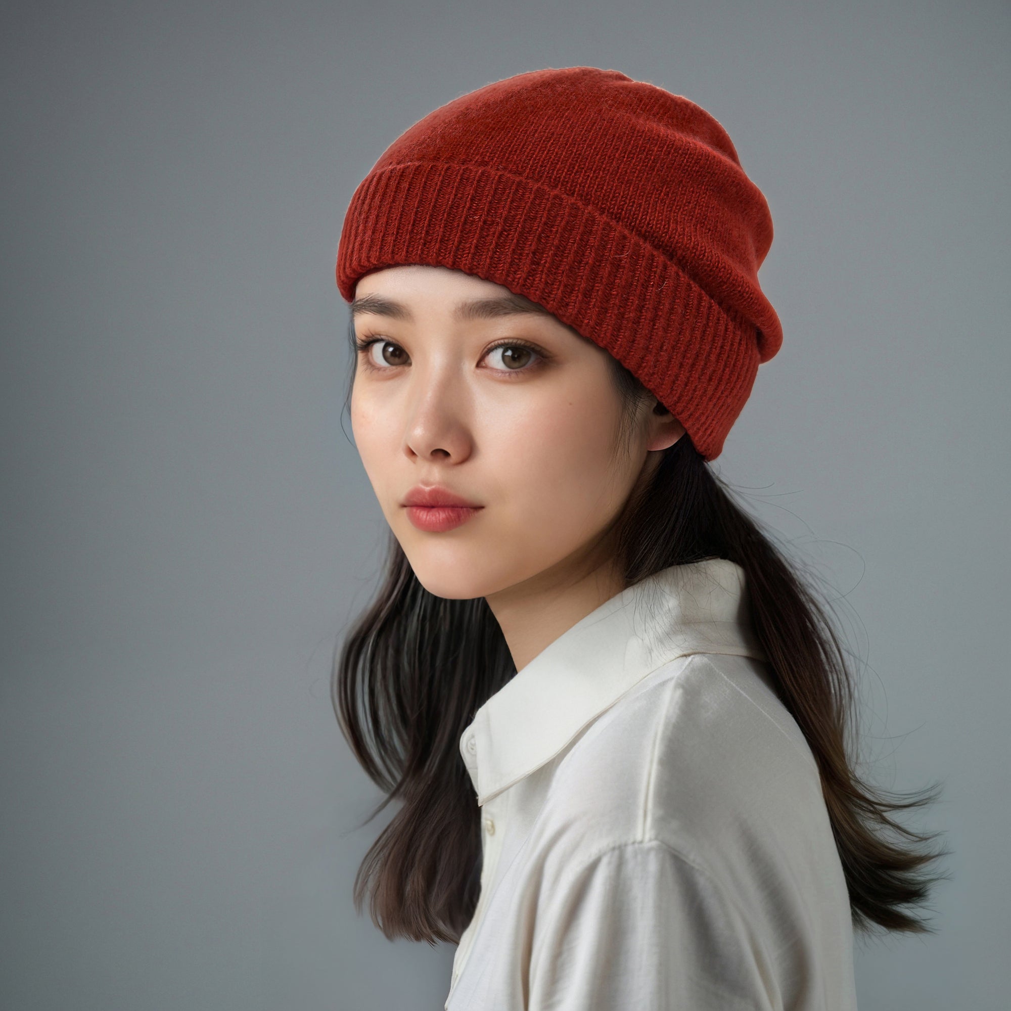 Unisex | Cashmere Beanie | Ketchup