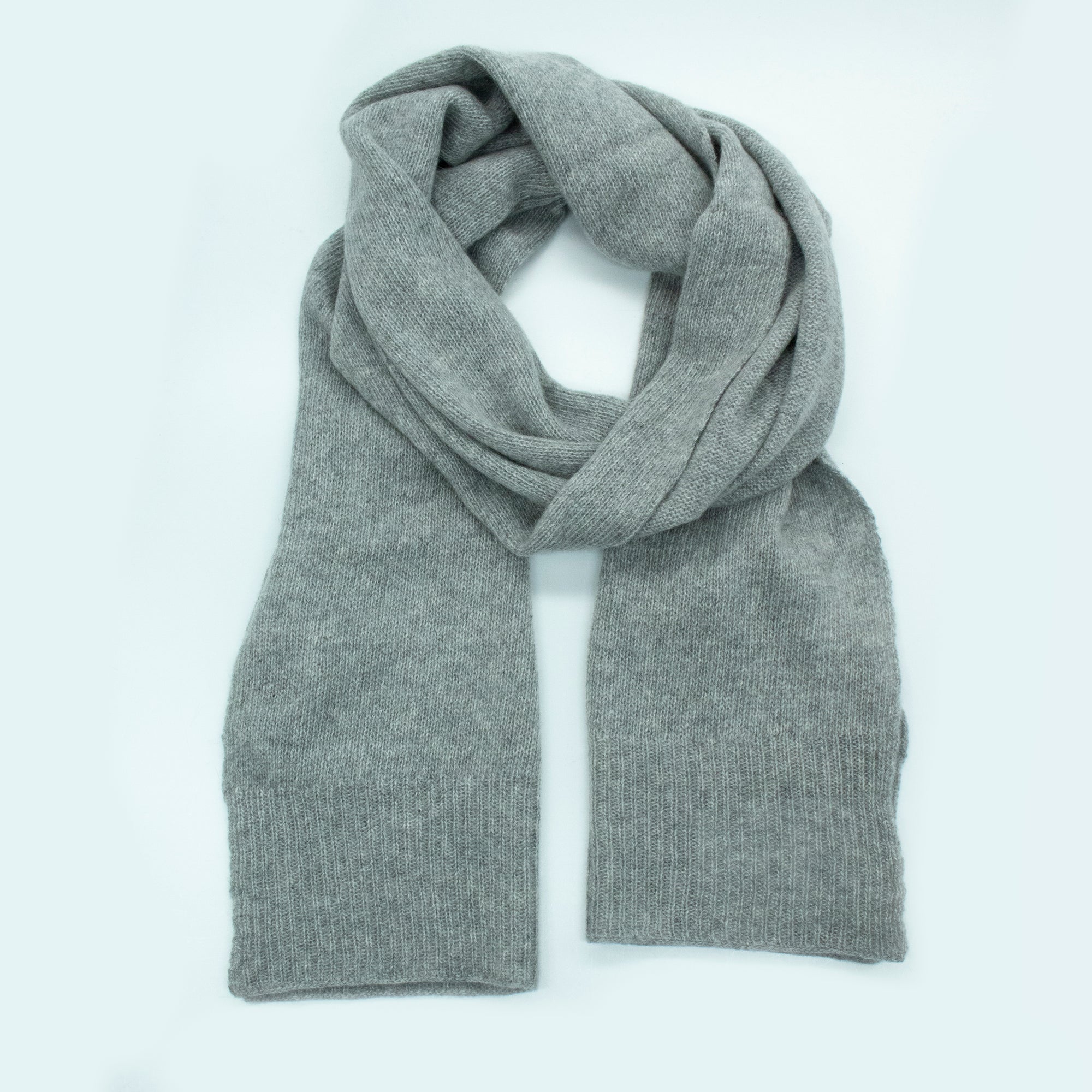 Unisex | Cashmere Scarf | Large | Light Grey