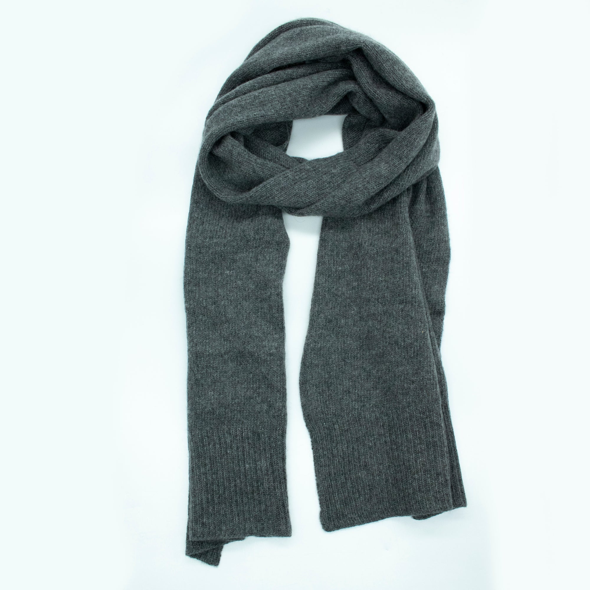 Unisex | Cashmere Scarf | Large | Medium Grey