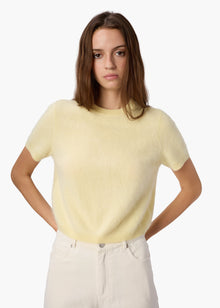 Eugeney Cashmere Top | Custard