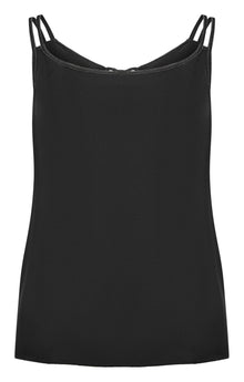 Mulberry Silk Camisole Vest | Black