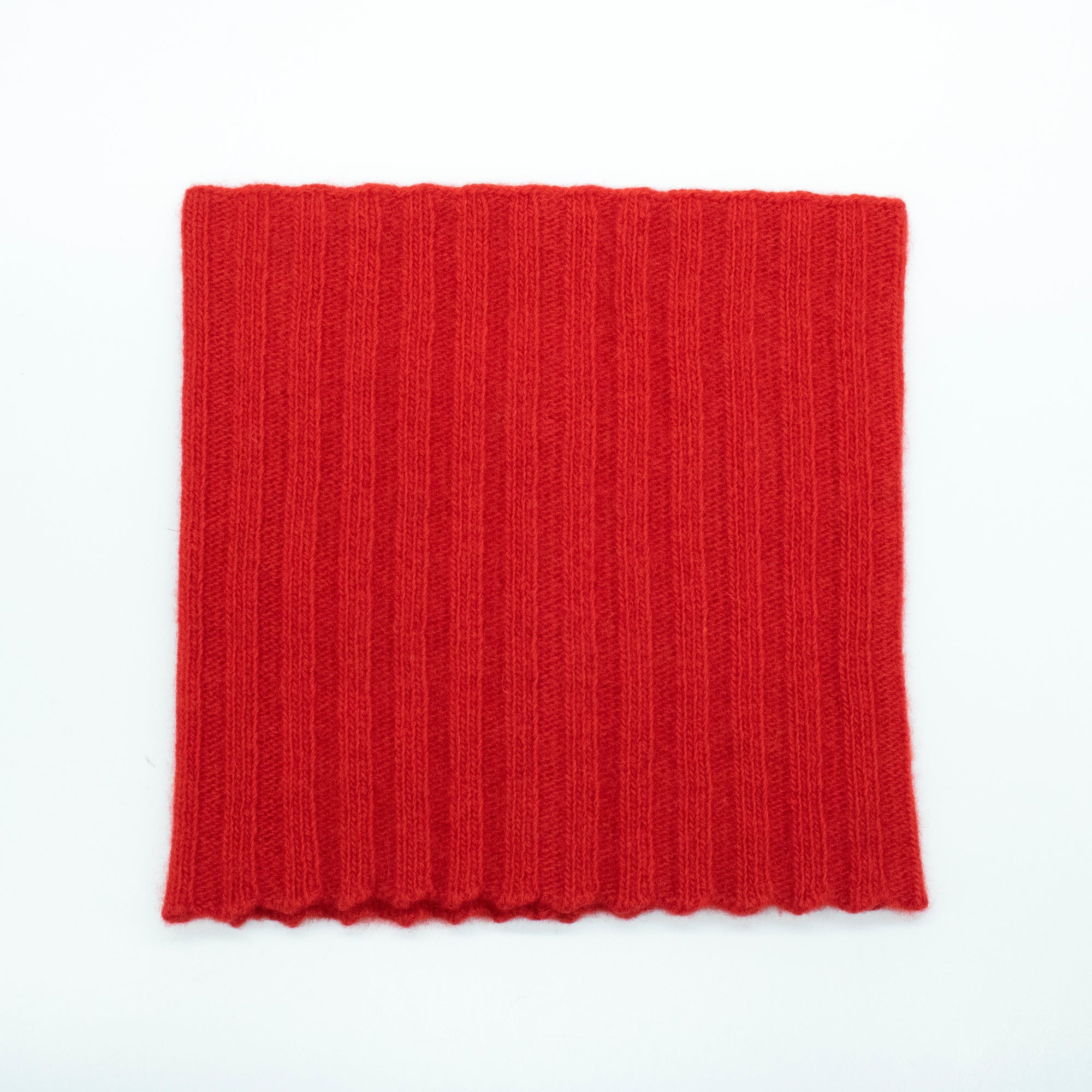 Kids | Cashmere Snood | Fire Red