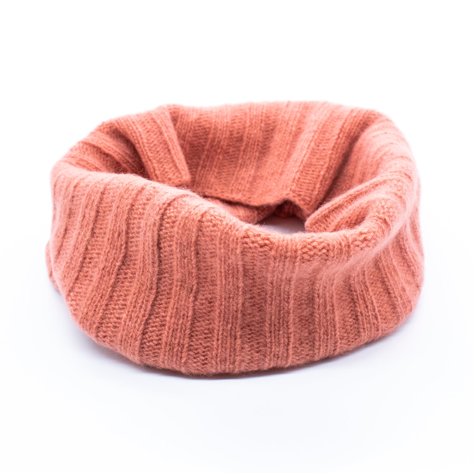 Kids | Cashmere Snood | Canyon Clay