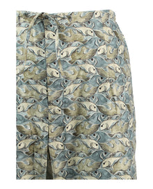 Bottega Veneta | Fish Puzzle Print Pants