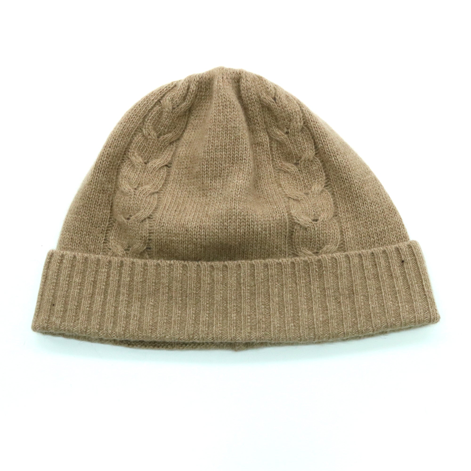 Mens | Cable Hat | Nile Brown