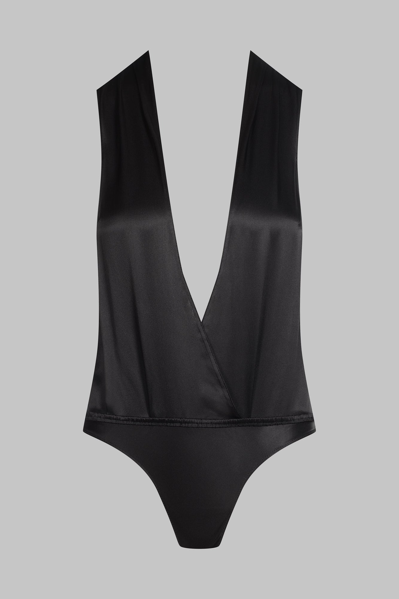 Wrap over thong body - Rendez-Vous | Black