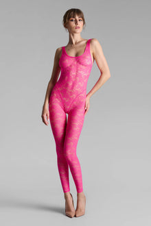 Backless Jumpsuit - Flashback Neon | Pink