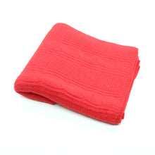 Unisex | Bed Throw In Cable Design | Fiamma