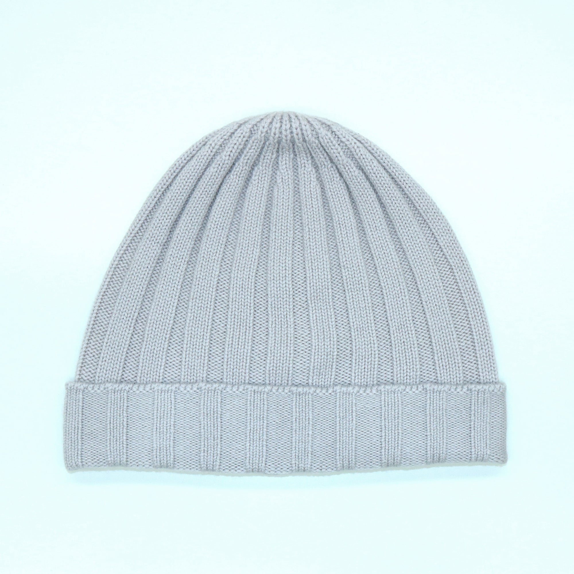 Unisex | Merino Beanie Hat | Grey Birch